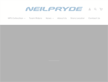 Tablet Screenshot of neilprydesailing.com